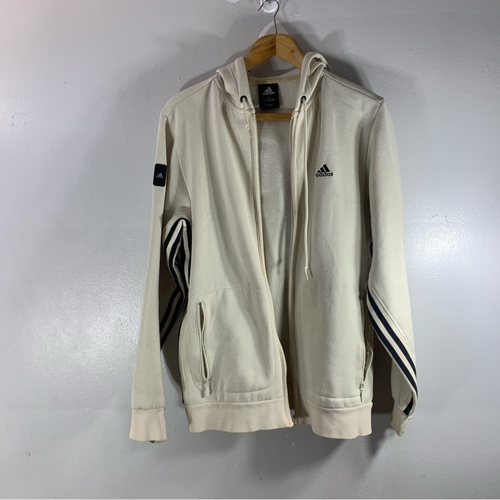 Adidas hoodie stripes sweat-shirt - Picture 8 of 11